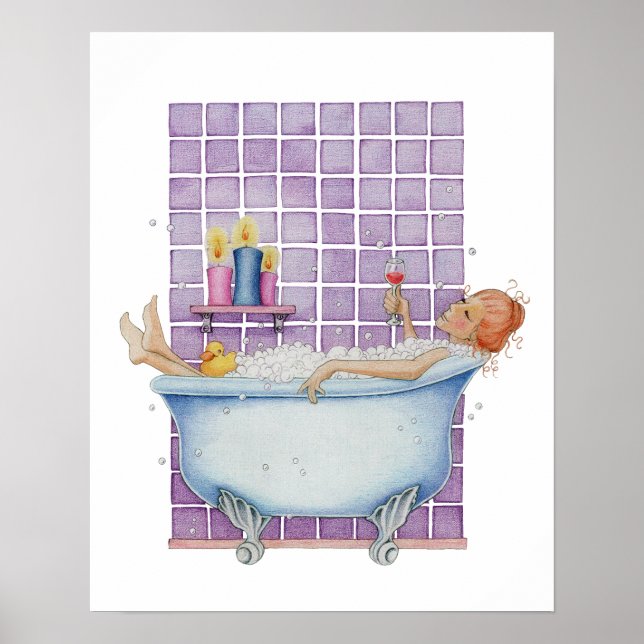Bathtub Joy Poster (Front)