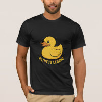 Bathtub Legend – Minimalist Rubber Duck Streetwear
