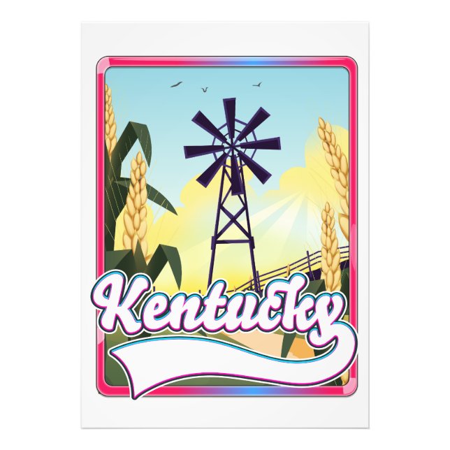 Bathurst Island Canada Travel map Photo Print (Front)