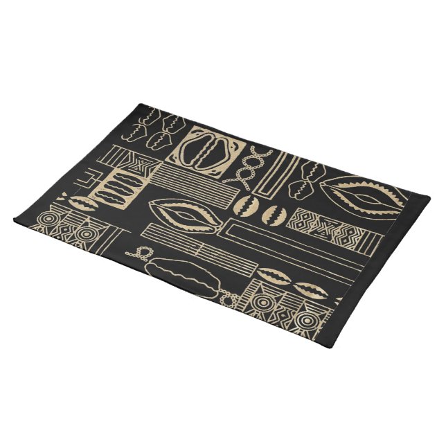 Batik Beads Motif  Placemat (On Table)