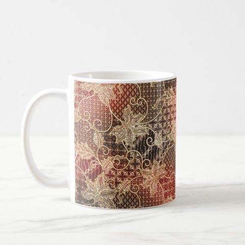 Batik Beauty Malaysian Artistic Wonder Coffee Mug