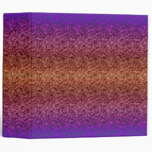 Batik Binder Purple, Pink, Brown, Orange & Gold