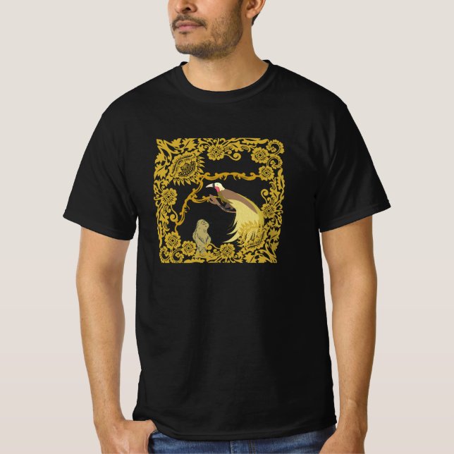batik bird of paradise T-Shirt (Front)