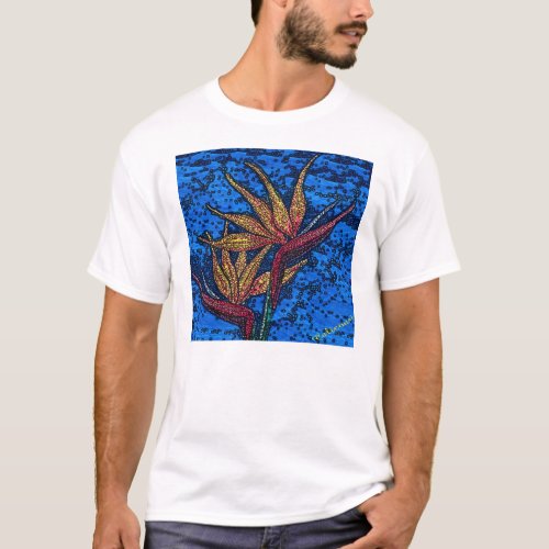 Batik Bird Of Paradise  T_Shirt