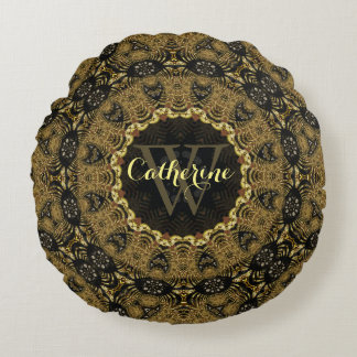 Batik Bohasia Earthy Arts Round Cushion Pillow