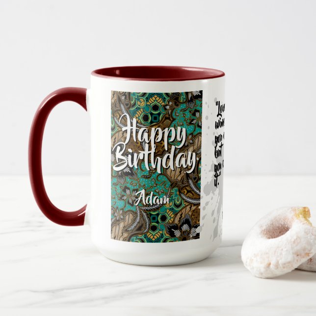 Batik Combo Mug CM06-01 Virgo (With Donut)