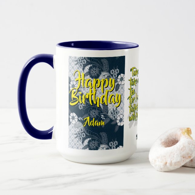 Batik Combo Mug CM07-01 Libra (With Donut)