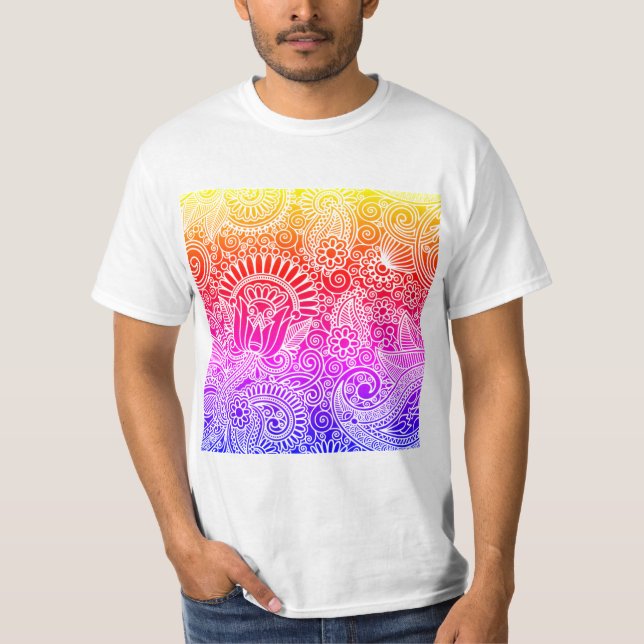 Batik Indonesia Motif T-Shirt (Front)