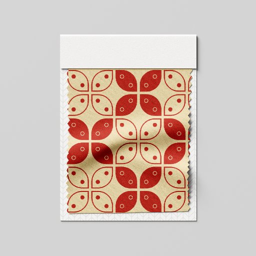 Batik Kawung, Indonesian Pattern, Javanese, Ethnic Fabric