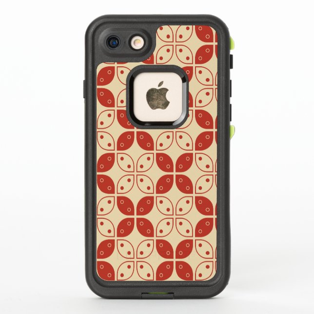 Batik Kawung, Indonesian Pattern, Javanese, Ethnic LifeProof iPhone Case (Back)