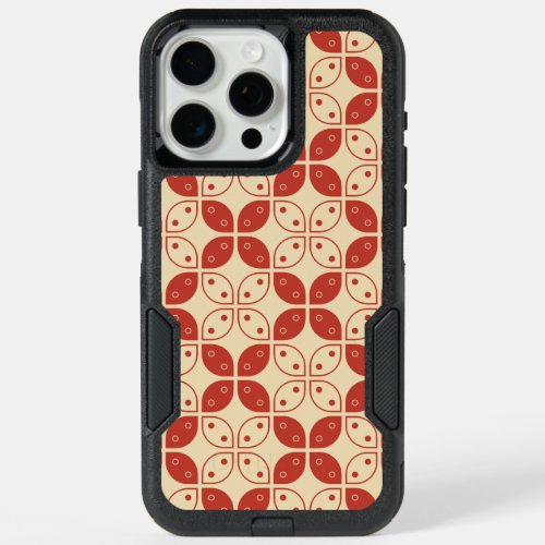 Batik Kawung Indonesian Pattern Javanese Ethnic iPhone 15 Pro Max Case