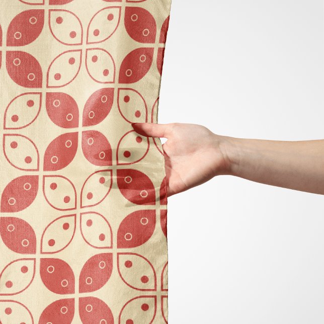 Batik Kawung, Indonesian Pattern, Javanese, Ethnic Scarf (Creator Uploaded)