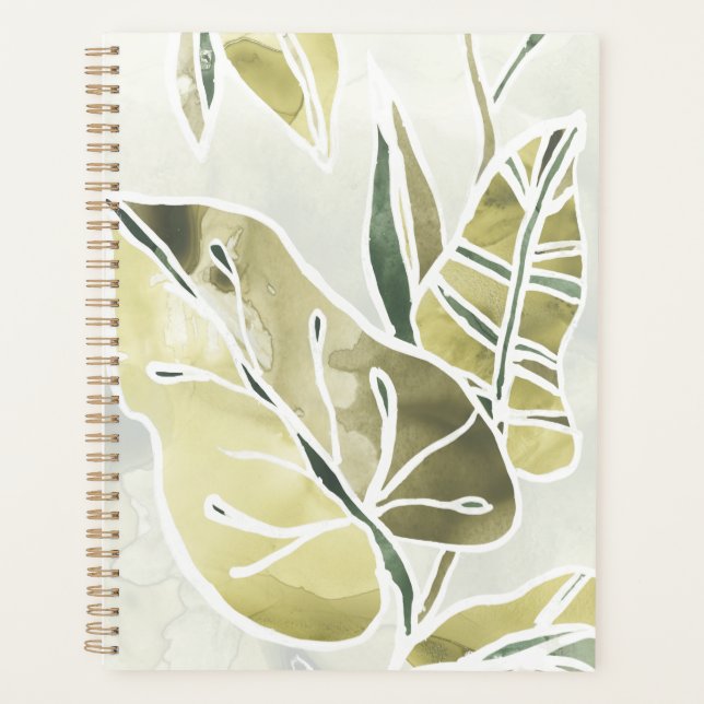 Batik Leaves Planner (Front)
