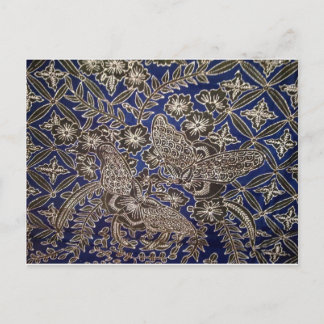 batik no.21 collection postcard