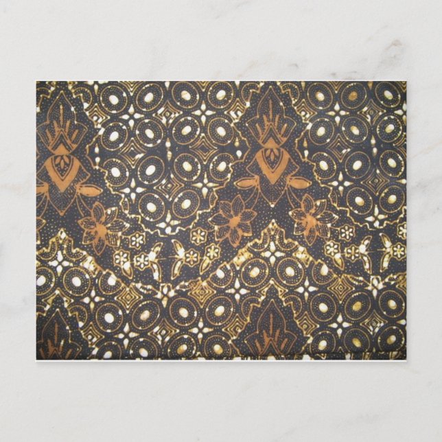 batik no.24 collection postcard (Front)