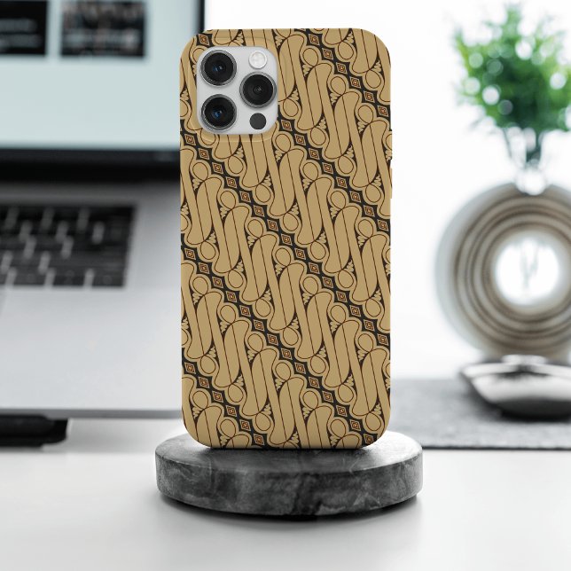 Batik Parang, Indonesian Pattern, Javanese, Ethnic Case-Mate iPhone Case (Creator Uploaded)