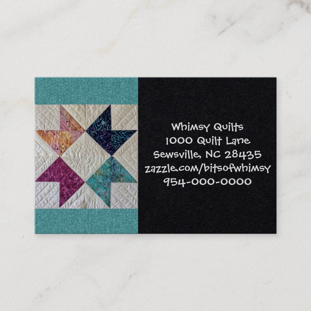 Batik Quilt Business Cards | Zazzle