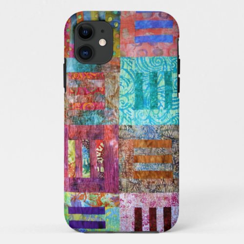 Batik Quilting Design iPhone 11 Case