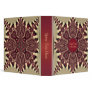 Batik Star Satin Gold Burgundy Album Binder