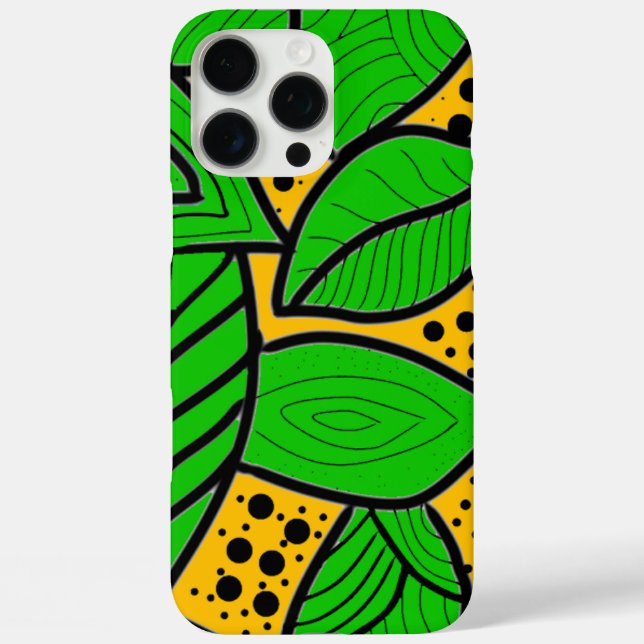 Batik Tembakau iPhone 16 Pro Cases (Back)