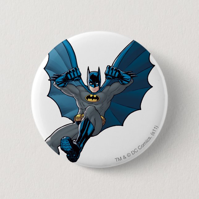 Batman 5 pinback button (Front)