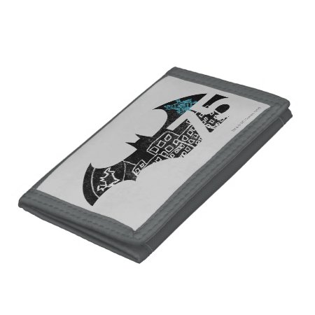 Batman 75 Logo - Chalkboard Tri-fold Wallet