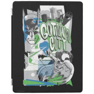 Batman - Absurd Collage Poster iPad Smart Cover