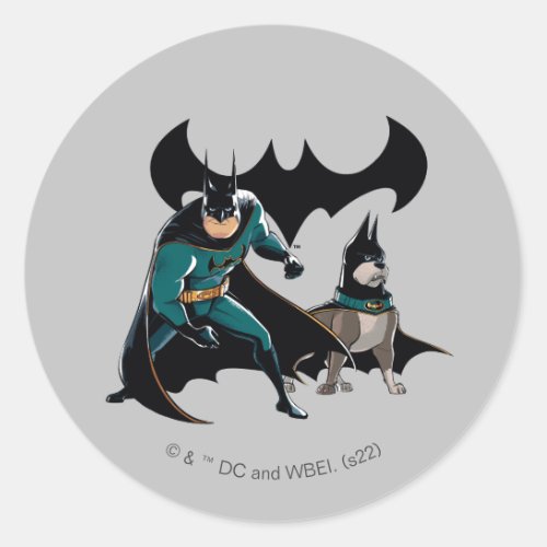 Batman  Ace Classic Round Sticker
