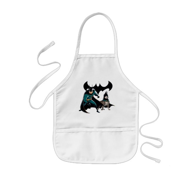 Batman & Ace Kids' Apron (Front)
