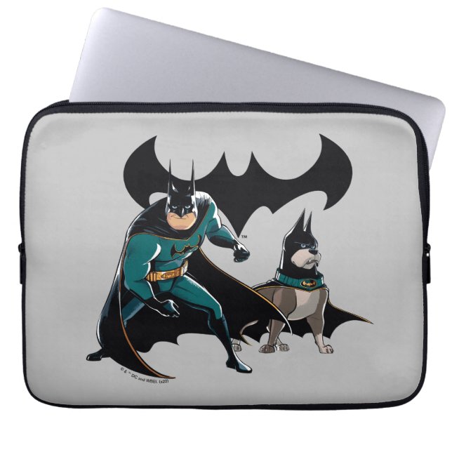 Batman & Ace Laptop Sleeve (Front)