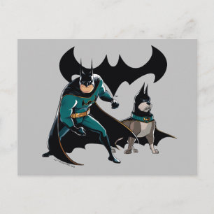 Batman & Ace Postcard