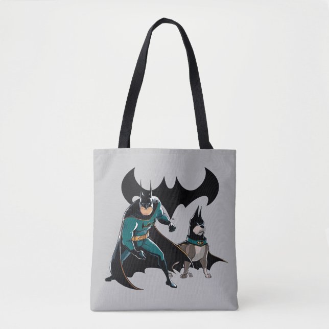 Batman & Ace Tote Bag (Front)