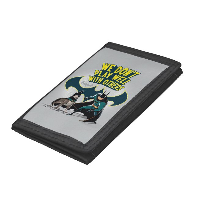 Batman & Ace - We Don't Play Well With Others Trifold Wallet (Bottom)