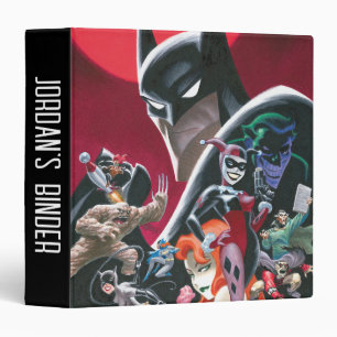 Batman Adventures Dangerous Dames & Demons 3 Ring Binder