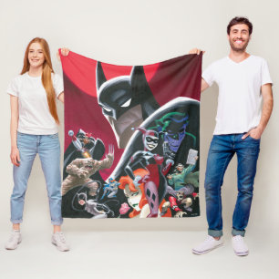 Batman Adventures Dangerous Dames & Demons Fleece Blanket