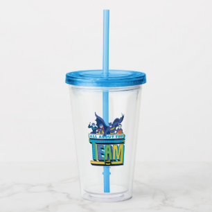 Batman All About The Team Acrylic Tumbler