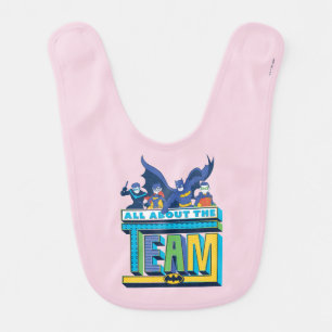 Batman All About The Team Baby Bib