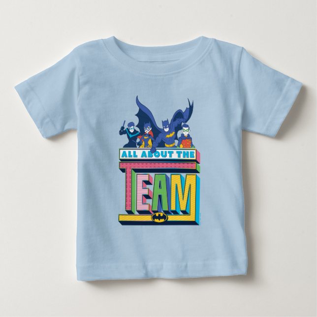 Batman | All About The Team Baby T-Shirt (Front)