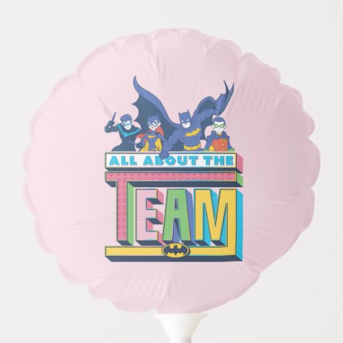 Batman  All About The Team Balloon