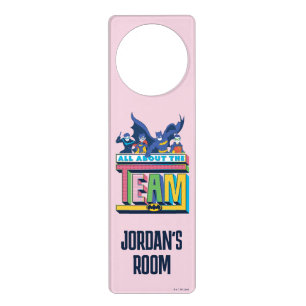 Batman All About The Team Door Hanger