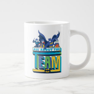 Batman All About The Team Giant Coffee Mug