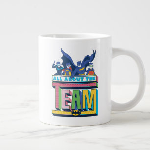 Batman All About The Team Giant Coffee Mug