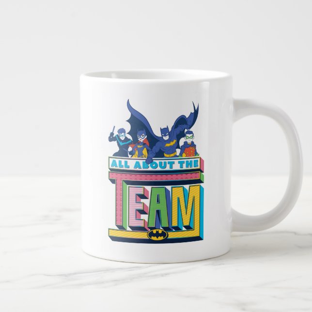 Batman | All About The Team Giant Coffee Mug (Right)
