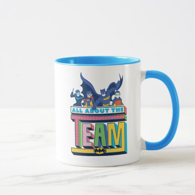 Batman | All About The Team Mug (Right)