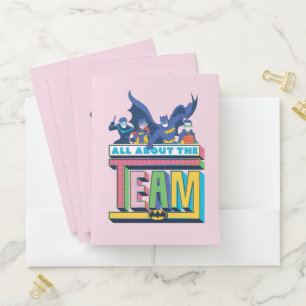Batman   All About The Team Pocket Folder