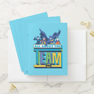 Batman   All About The Team Pocket Folder