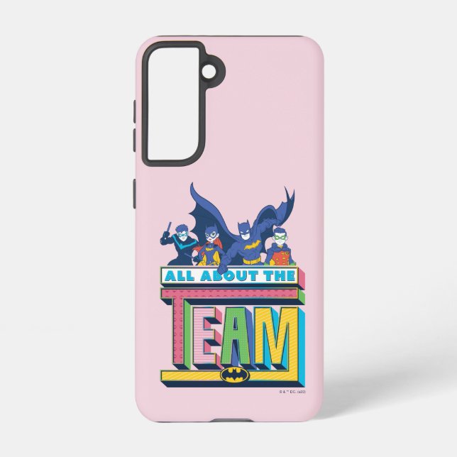 Batman | All About The Team Samsung Galaxy Case (Back)