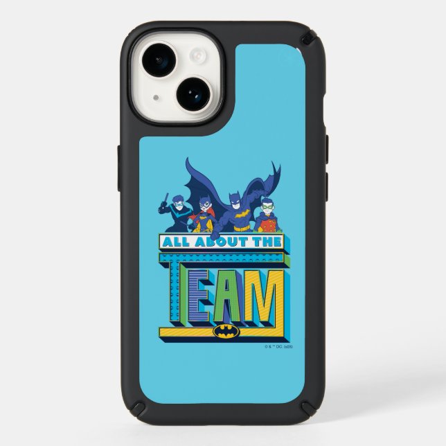 Batman | All About The Team Speck iPhone Case (Front)