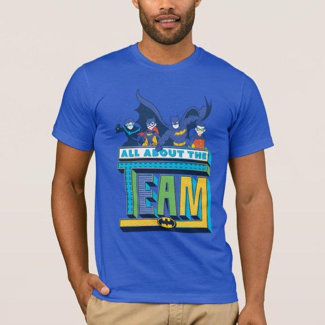Batman | All About The Team T-Shirt (Front)