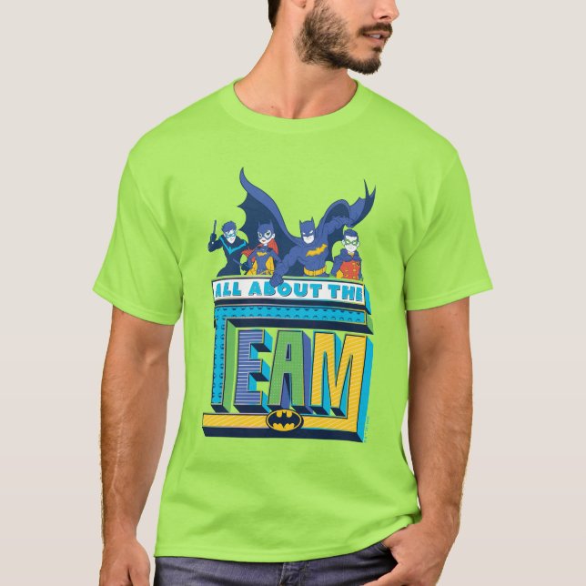 Batman | All About The Team T-Shirt (Front)